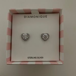 sterling silver earrings, never worn